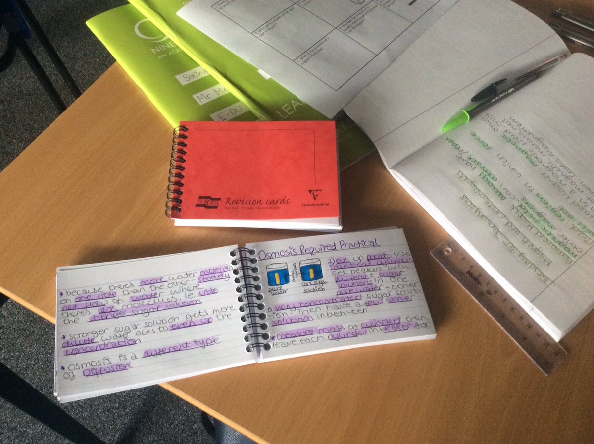 Teresaclare65's tweet image. Flash cards are fab but I love these flash card booklets for different subjects one of my students have made #RevisionSkills #exams #ninestiles