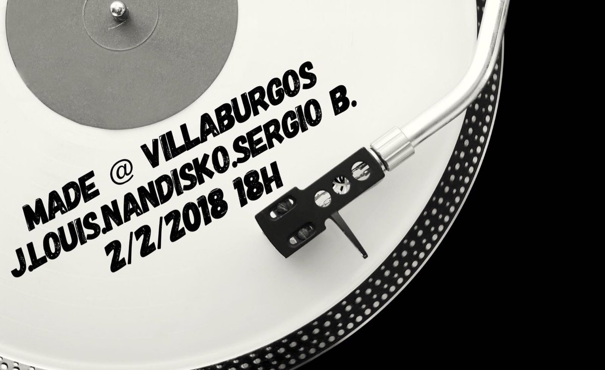 ClubbingBloc's tweet photo. En un rato nos vemos en VillaBurgos! Vamos con un poco de retraso, estar atentos a nuestras redes sociales. Music by J.Louis, Nandisko, Sergio B. https://t.co/HAlSvNpCgd