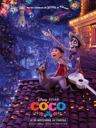 Le film 'Coco' est disponible à la réservation sur: h1.lc/EM2NoX