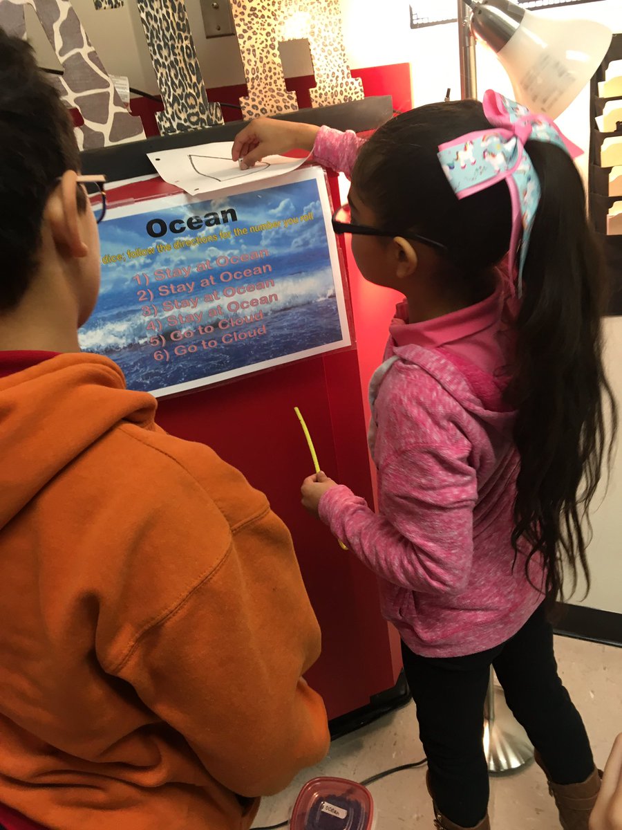 stoy_sarah's tweet photo. Learning about the water cycle by traveling through it. #wildaboutScience @CISDMartin https://t.co/HRQIpuLPco