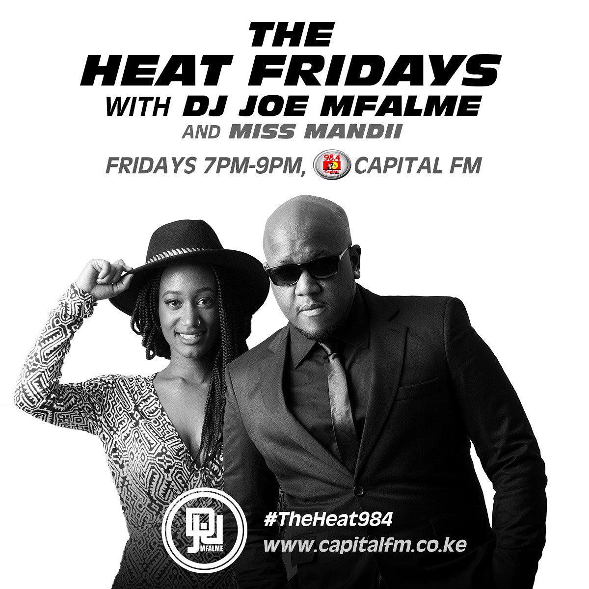 DjJoeMfalme's tweet photo. Tune in now to @capitalfmkenya for #TheHeat984 ... Begin your Friday night the right way. https://t.co/4xw9YsnTzF