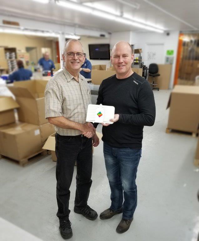 PLlight's tweet photo. Congrats to our team member Scott Durward and our assembly team at P.L. Light Systems for winning the @Doolindustries Continuous Improvement competition! #PLLight #PLLightSystems #DoolIndustries https://t.co/qyD6krElyJ