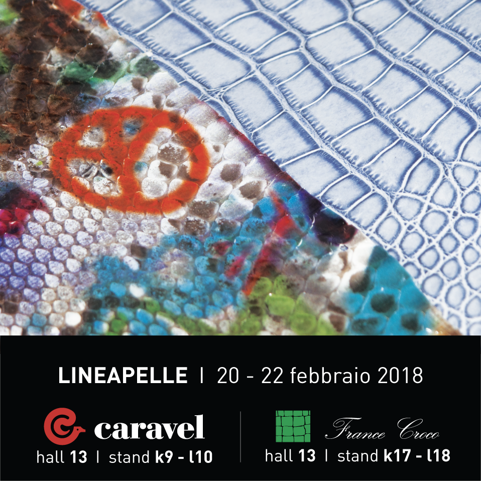 Caravelpelli's tweet photo. Caravel will be at “Lineapelle” in Milano 20th-22nd February 2018. 
Hall 13 - stand from K9 to L10.

 #Lineapelle #Caravel #MadeInItaly https://t.co/edNUnOgLdU