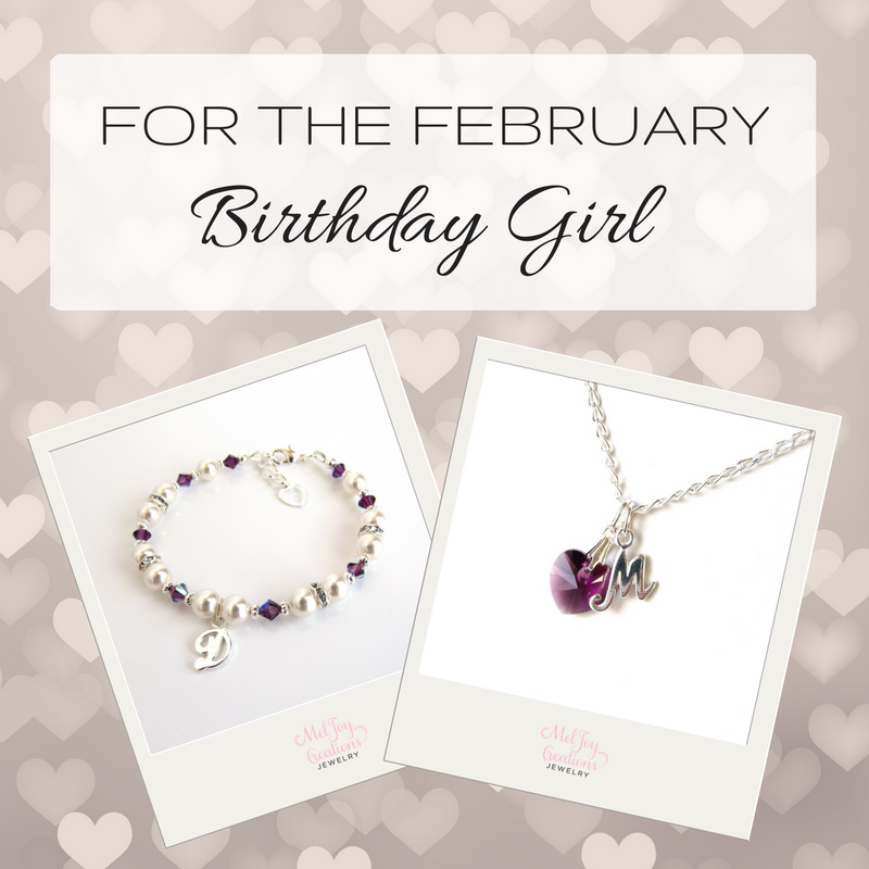 MJC_Jewelry's tweet photo. For our #February girls! One of my favorite birthstones ~ the Amethyst Swarovski Crystal! Personalize it for your little sweetie! Lots of other colors and sterling silver letter charms are still available. Perfect for #ValentinesDay, too! https://t.co/hk1zy8MxFP https://t.co/ktlyUnrrco
