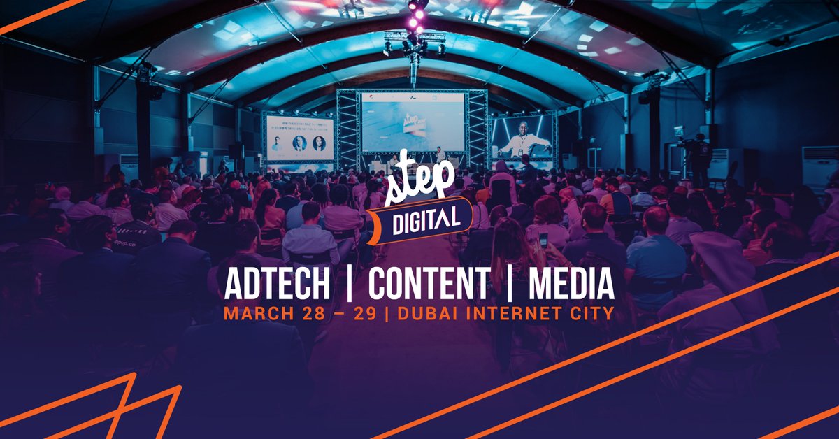 stepconference's tweet image. #STEP2018 #STEPDigital will focus on the most forward thinking topics and global trends on #digital, #advertising, #content, and #marketing technology. Early Bird tickets on sale 👉 bit.ly/2DY9U27