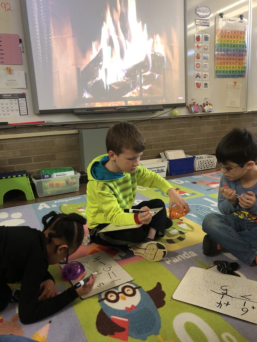 katiepatt4's tweet photo. Number domes. Number sentences. Fire place. Kids Pandora. Practicing what we know. #friYAYlearning ❤️ https://t.co/Puwoyarc4j