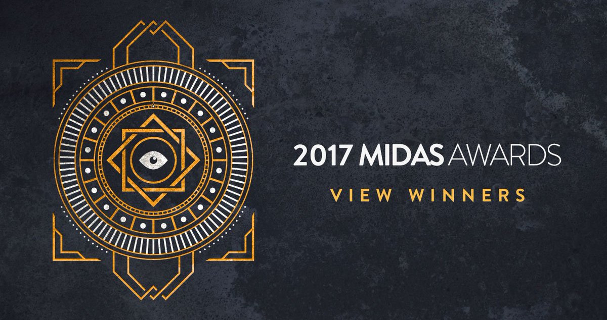 NYFestivals's tweet photo. Congratulations to all of the Midas Award Winners! See who won an ingot or two here: https://t.co/3fTLJXs0sJ

#MidasAwards #NewYorkFestivals#Winners #FinancialAdvertising https://t.co/4TfzbCeF0L