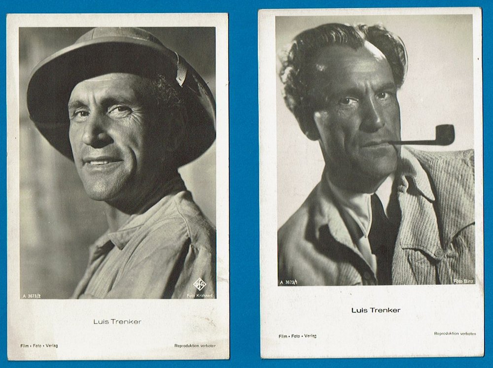 GodeBay's tweet photo. Start #eBay-#Auktion #Filmstar Luis #Trenker 4 #Postkarten ab 1 €uro https://t.co/yzMkEEaZ8D #Antik vor 1939 @postkartenfranz https://t.co/PIsq0i2MvM