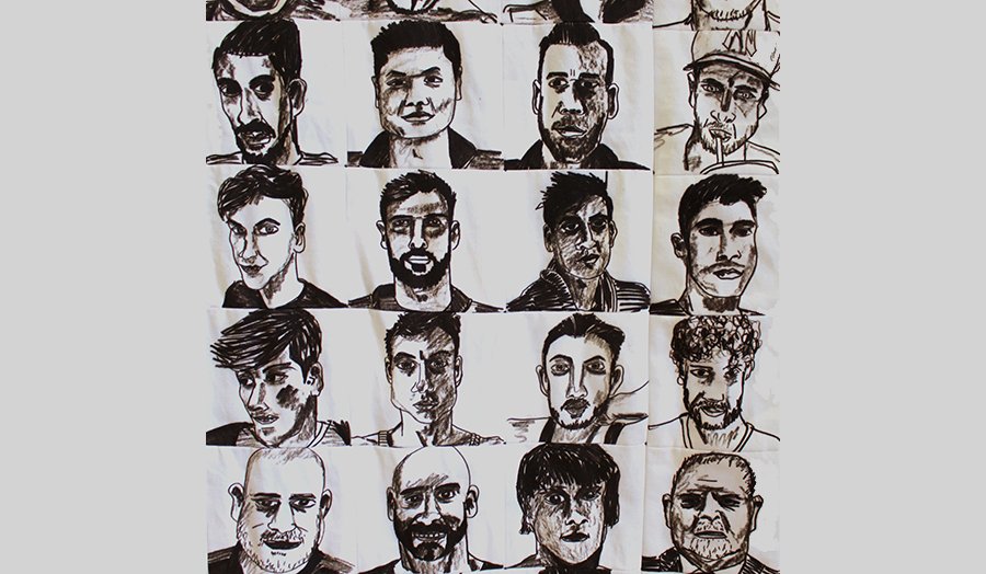 Congratulations to #thecass lecturer Sam Wingate outright winner of Emerald Winter Pride Art Awards with work exploring grindr - on display at The House of St Barnabas then Quay Arts  londonmet.ac.uk/news/articles/…