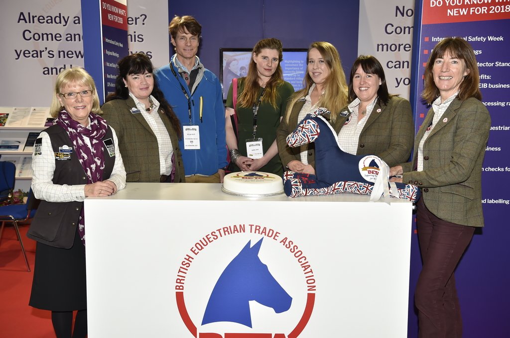 betaequestrian's tweet photo. Lovely to meet @foxpitteventing and @AmandaOwen8 on the @betaequestrian stand at @BETA_Int .
#BETAInt18 https://t.co/VeKni7NzPb