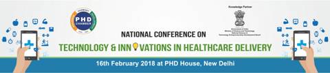 StartupFellows's tweet photo. @phdchamber hosts “National Conference on Technology &amp; Innovations in #Healthcare Delivery” on 16.2.18 at PHD House, New Delhi. The knowledge partner for the Summit is #NSTEDB @IndiaDST @MinScTechGoI More: https://t.co/qvrmZ0HmLr Register: https://t.co/HqOPBT401j @drharshvardhan https://t.co/TER7cJt1XW