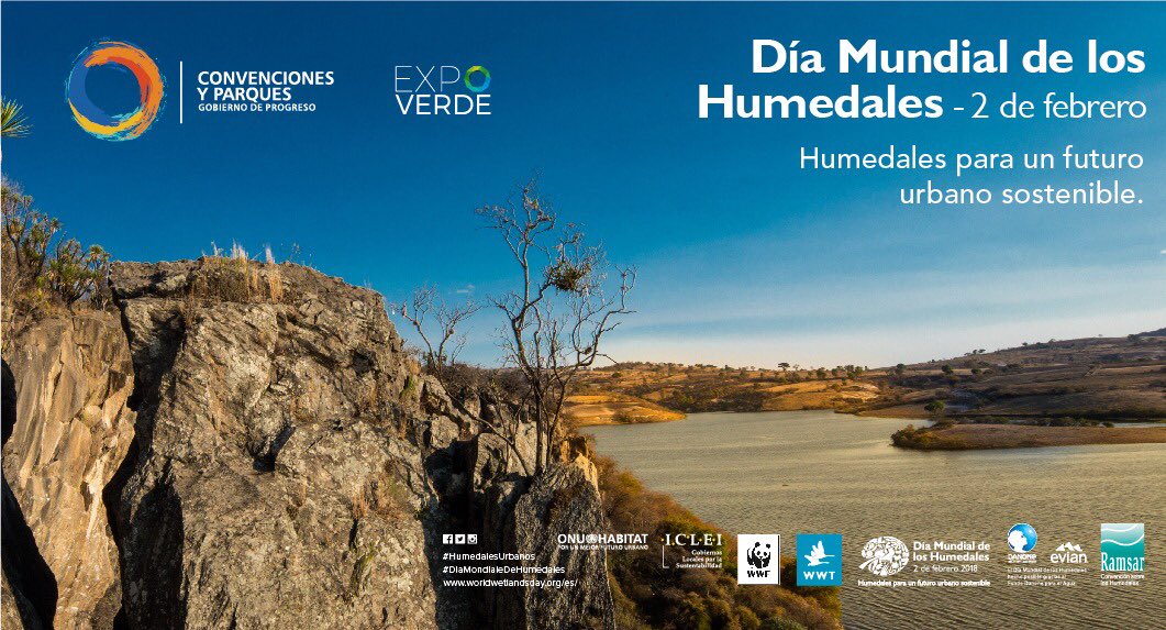 lmdekool's tweet photo. 2 de febrero #DíaMundialdelosHumedales 💧Conservar, restaurar y preservar los humedales urbanos, hacen que las ciudades sean habitables. #HumedalesUrbanos #ExpoVerde #AhorraTeTocaATi https://t.co/NZJu5Qu6Uw