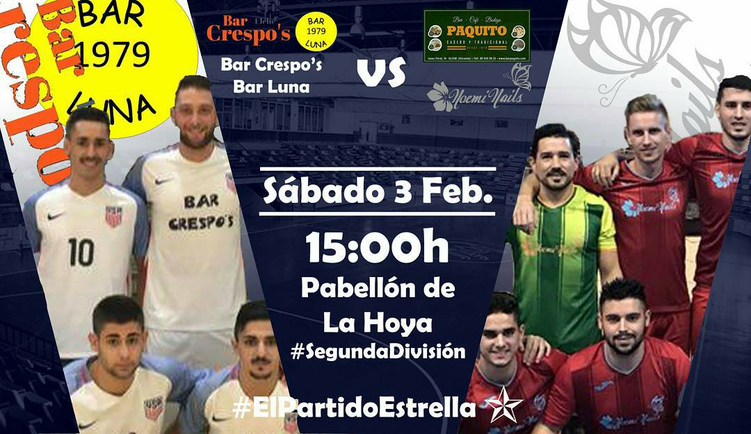 _SoloQuedaVOX's tweet photo. ¡Que no se os olvide!
Semana de #SuperWeekend en #SegundaDivisión con 3 #PartidosEstrella🌟.
Sáb. 3
15:00h
La Hoya
@barcrespolunaAP 🆚 @noeminailsfs

Dom. 4
11:30h
Pab El Toscar
@FreedomPoolsESP 🆚 @barcrespolunaAP

Dom. 4
12:30h
Pab El Toscar
@noeminailsfs 🆚 @hispana_patria https://t.co/m64NIurWjy