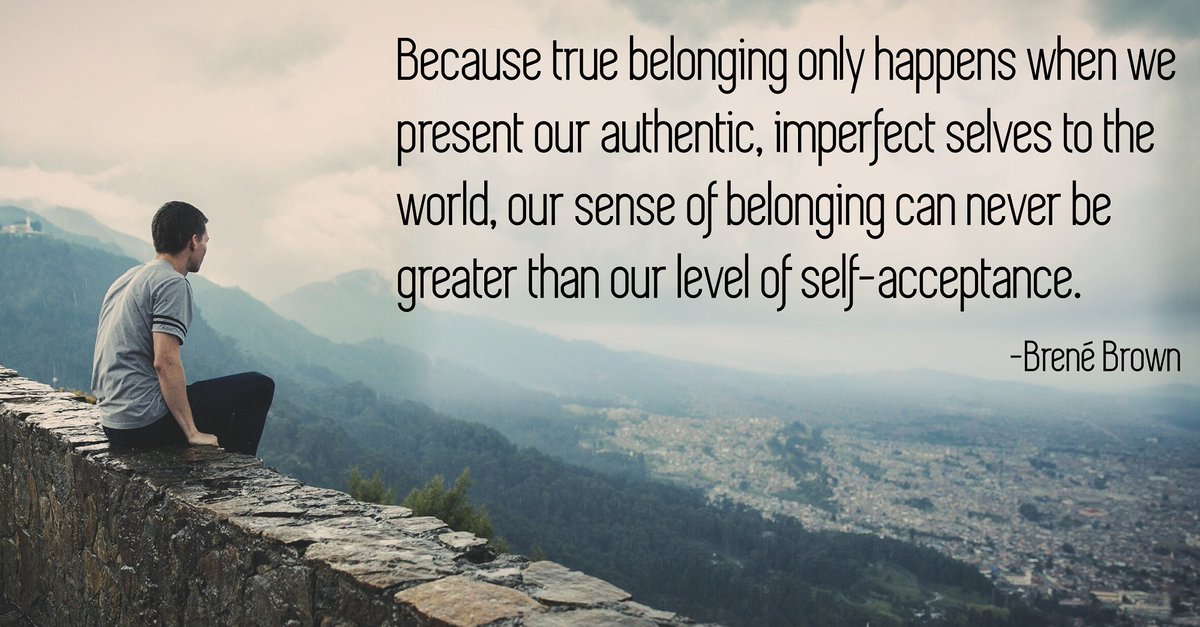 Decisions_Made_'s tweet photo. My thoughts inspired by Brené's new book Braving the Wilderness (where this quote was taken) are in this post: 
https://t.co/0mzkNocLCb
Picture by Joshua Earle https://t.co/CgD4lJloJC