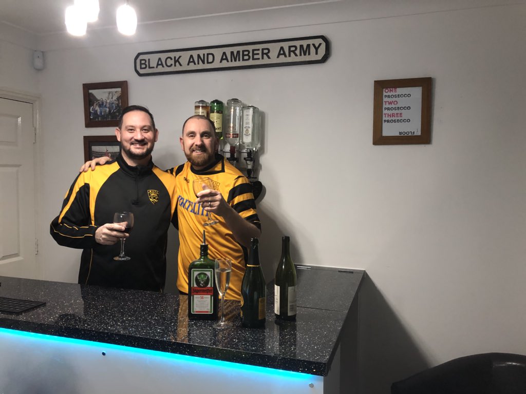 NeilHepden's tweet photo. @maidstoneunited Best Bar at home ever! The Stones Bar in Wouldham!!! #COYS #TETID https://t.co/H7qkZmmTKj