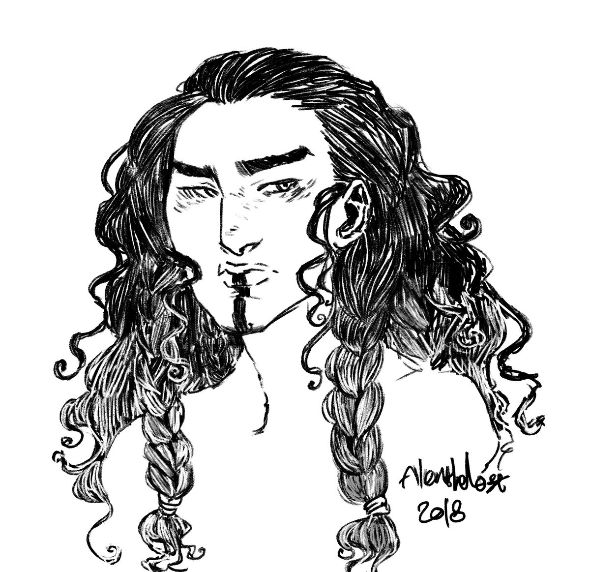 give me hair everywhere for Yasha anyday. #criticalrole #critricalrolefanart 