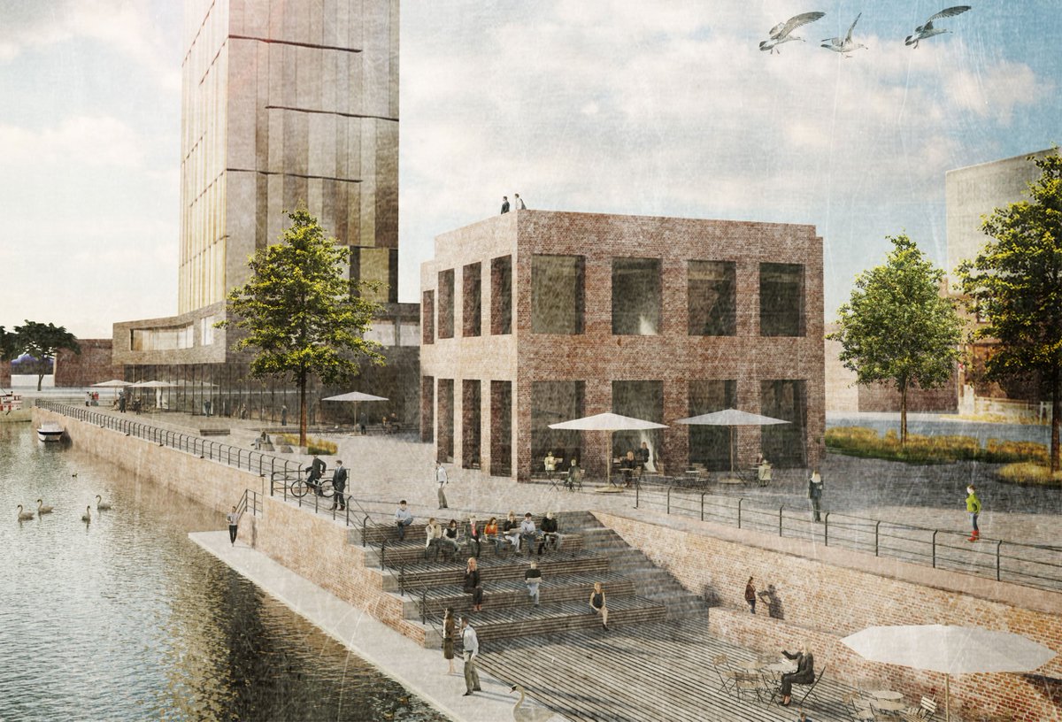 ALL ABOARD - POLA wins landscape design competition to redesign the Veritaskai in Hamburg-Harburg.