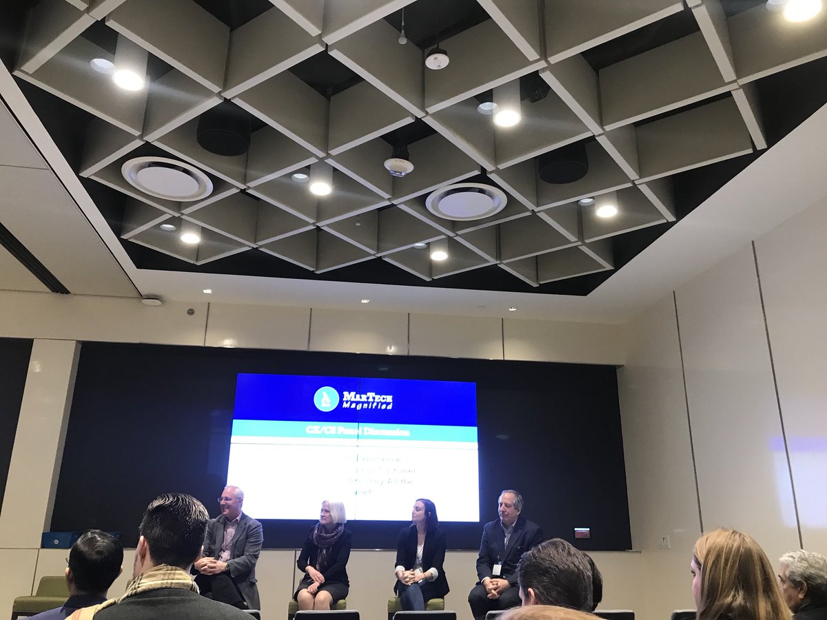 Enjoying a great panel that our VP of Product and Customer Success, Abby Hammer is a part of discussing- #CX, #CustomerSuccess, #CustomerRetention: Are They All the Same? <a href="/MarTechMagnifi/">Marketing Tech Magnified</a>