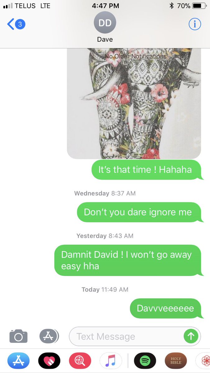 brandimcgregor's tweet photo. When youโve messaged @D_Dragomautz38 4 days in a row and he ignores you.. not cool. #SickBro #MessageMeBack #LoveYou https://t.co/7TGgd1M2X5