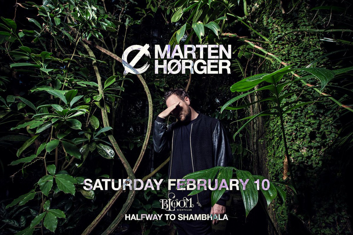 Sat Feb 10 ~ <a href="/MARTENHORGER/">MARTEN HØRGER</a> will be feeling right at home inside #BloomNightclub for his venue debut as part of our Halfway to #Shambhala2018 soirée 🌿

RSVP/Info/🎫 ~ facebook.com/events/3357857…