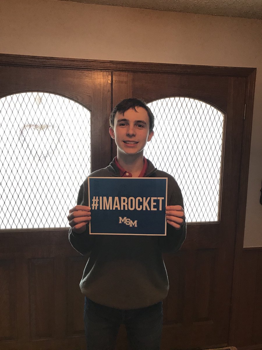 geoff_eaton's tweet photo. He’s in! Get ready @MountStMary for this kid! #IMAROCKET https://t.co/1Bs0ajjN3w