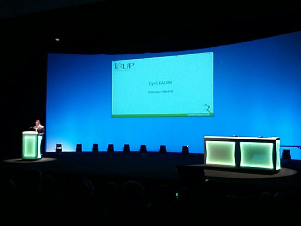 Soirée de remise des diplômes <a href="/IRUPOfficiel/">IRUP Officiel</a> <a href="/saint_etienne_/">Ville Saint-Étienne</a>  intervention du Directeur Général Cyril Faure