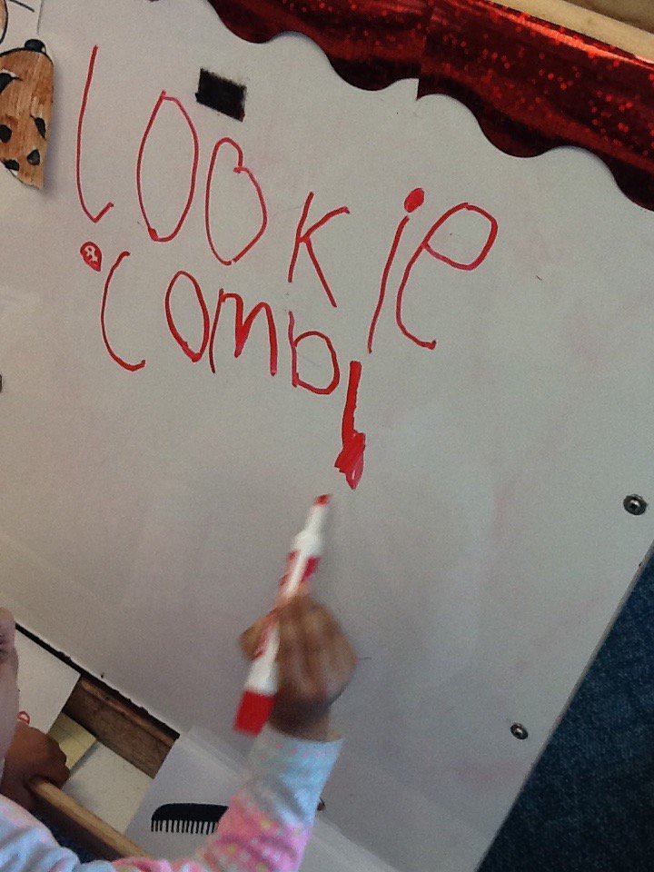 unityheadstart's tweet image. One of our friends wringing words from our read aloud #scpsi