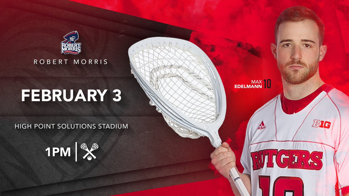 No. 7 #RUMLax begins the season Saturday! RU hosts Robert Morris at 1 pm in the season opener. PREVIEW: bit.ly/2EyqaDZ
