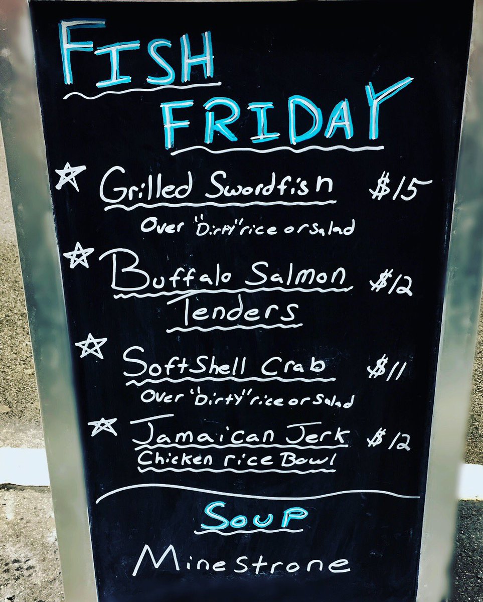 barracudaonfly's tweet photo. Fish on Friday ๐
#bostonlunch #bostonfoodies #foodies #bostoneats #dtxlunch #bostonlocal #bostonfood #bostonfish #eatlocal #supportlocal #downtownboston #eatin #takeout #55bromfield @BarracudaTavern's little sister #babycuda #getinhere #gethooked #onthefly ๐ฃ @DTownBostonBID https://t.co/mlrmfPz05F
