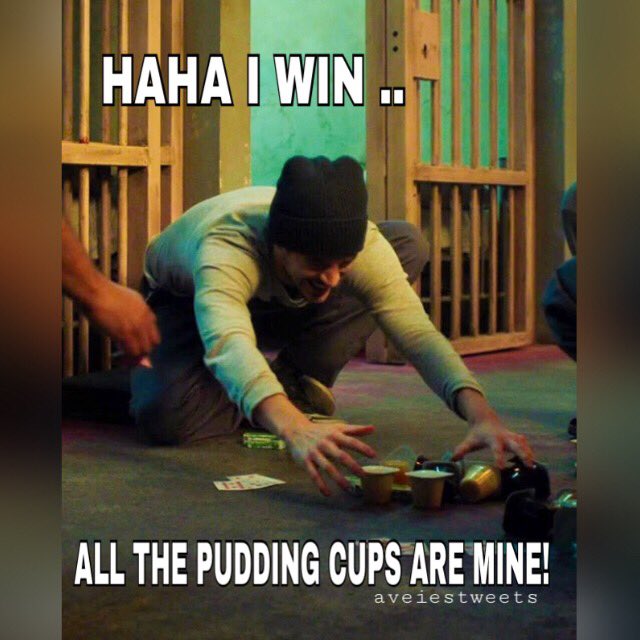 aveiestweets's tweet photo. When pudding cups tastes so much better in prison .... one is happy to win the bet! #TheFlash #FreeBarryAllen https://t.co/cjLYI1YzrK