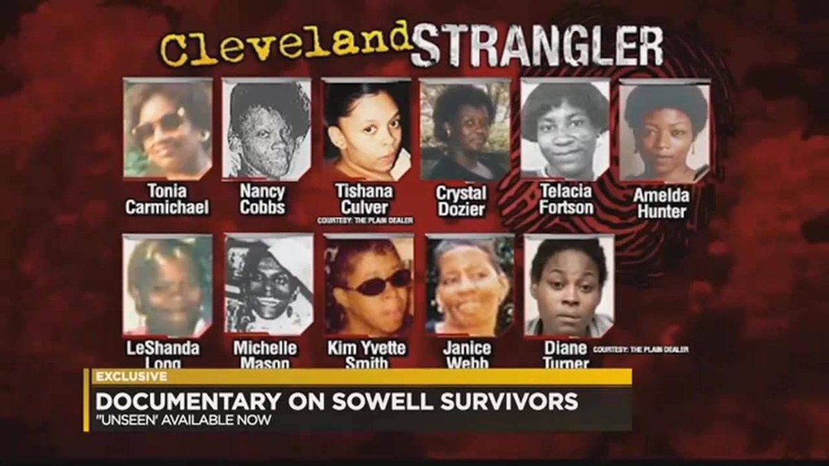 robertsberna's tweet photo. New documentary sheds light on the victims of Cleveland's strangling serial killer Anthony Sowell. Watch on Channel 19 https://t.co/VwSyPIU3XF #unseendoc @unseendoc https://t.co/pJXyou4nPy