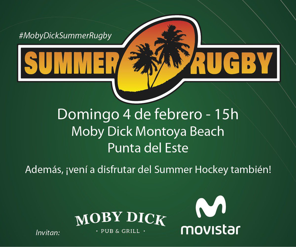 prematch's tweet photo. Le das like y rt para participar por una pelota @GilbertARG que es la oficial del #MobyDickSummerRugby  #beachlife #rugby 😉 Sorteo lunes 05 febrero ✌🇺🇾  Te esperamos en #Montoya #PuntaDelEste #MobyDickMontoya que hay más premios @Movistar_UY https://t.co/sauPHzsyGJ