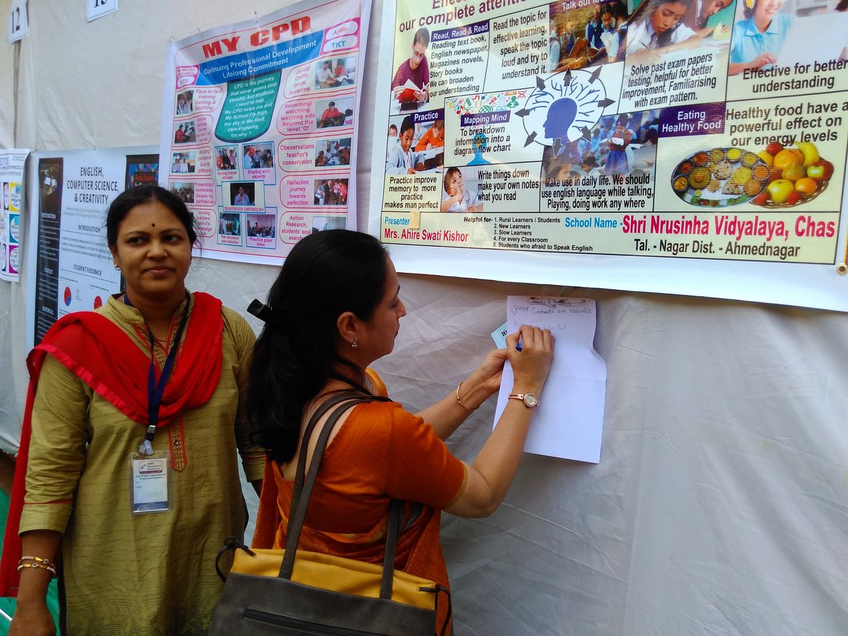 <a href="/OnlineDisha/">Online Disha</a> ,#RAASpokenEnglish   poster presentition at Ainet international conference. Mumbai   with honourable  mrs. Prachi sathe mam.