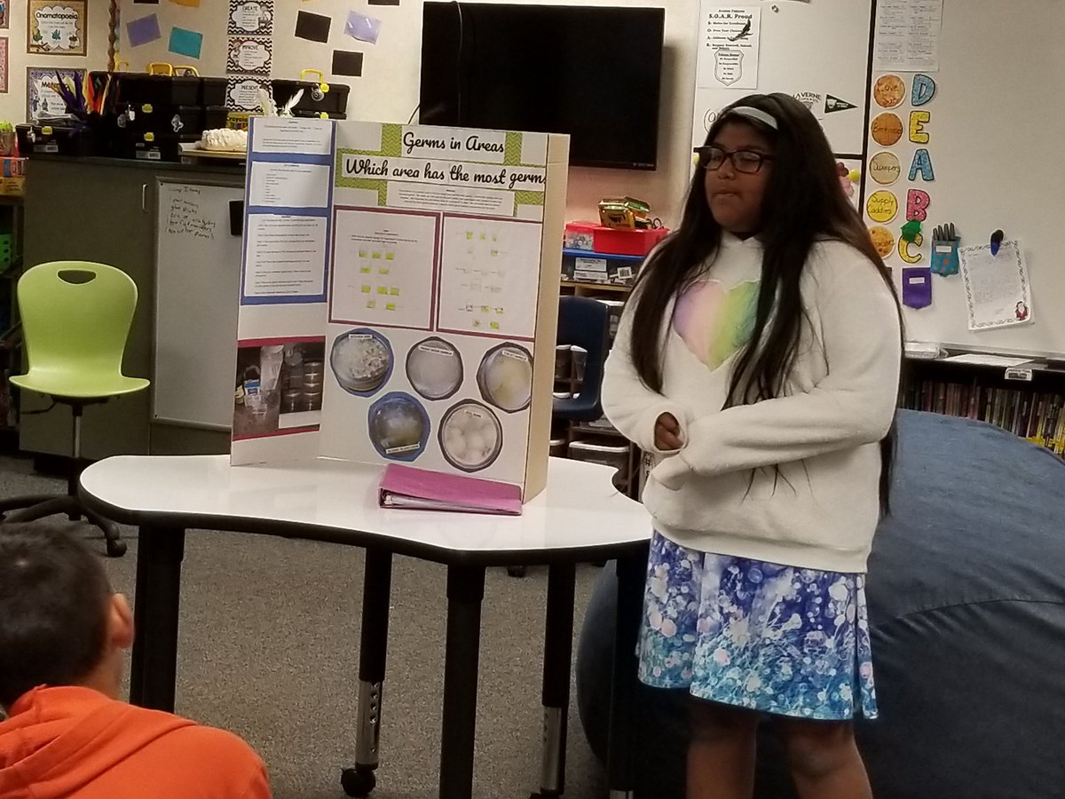 A huge thank you to Ms. Hurtado's 5th grade scholars for sharing their science fair projects with us. #SweetScholars #TheAvalonWay #TeamVVUSD #PeerMentors