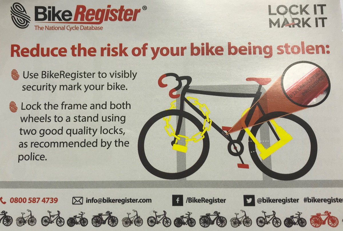 PoliceChester's tweet photo. Bike Marking event tomorrow down at Meadow Lea Farm, Mickle Trafford from 10am. Come down and get your bike security marked for free. #hereforyou 🚲 https://t.co/EyEhwy2YBu
