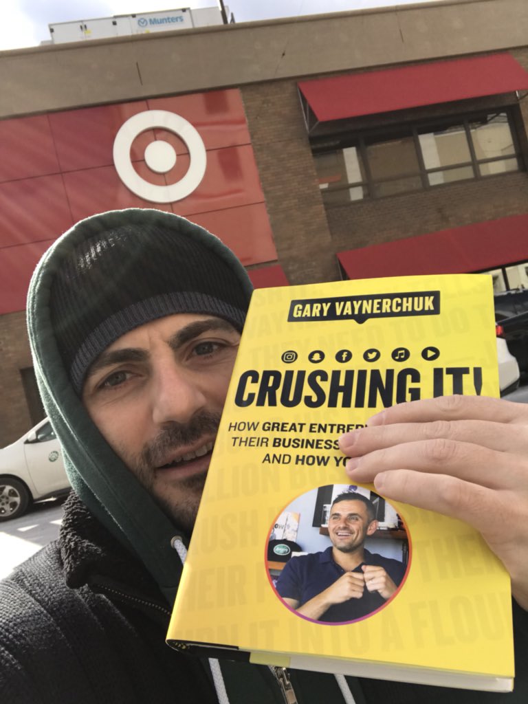 Isak_Mirzak's tweet photo. I preordered my 1st copy on @amazon but could not pass by @target n not join the @garyvee book challenge. Plus my 18 year old nephew is going to love his gift 🎁 . #fanvee #targerchallange #AskGaryVee #askgaryveeshow https://t.co/pu3aD1hVAX