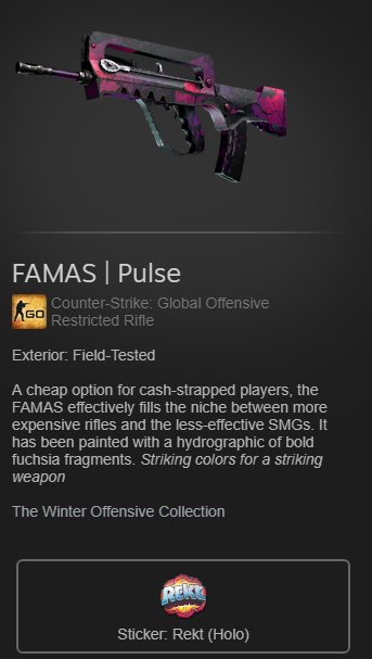 renkure's tweet photo. #CSGOGiveaway 
Rules to enter
✅Follow me @renkure 
✅Retweet + Like
✅Tag 2 friends
✅visit https://t.co/mNuGeCHniP

Bonus: Turn Notifications ON

Rolling 03/02 https://t.co/m8J2bbIxed