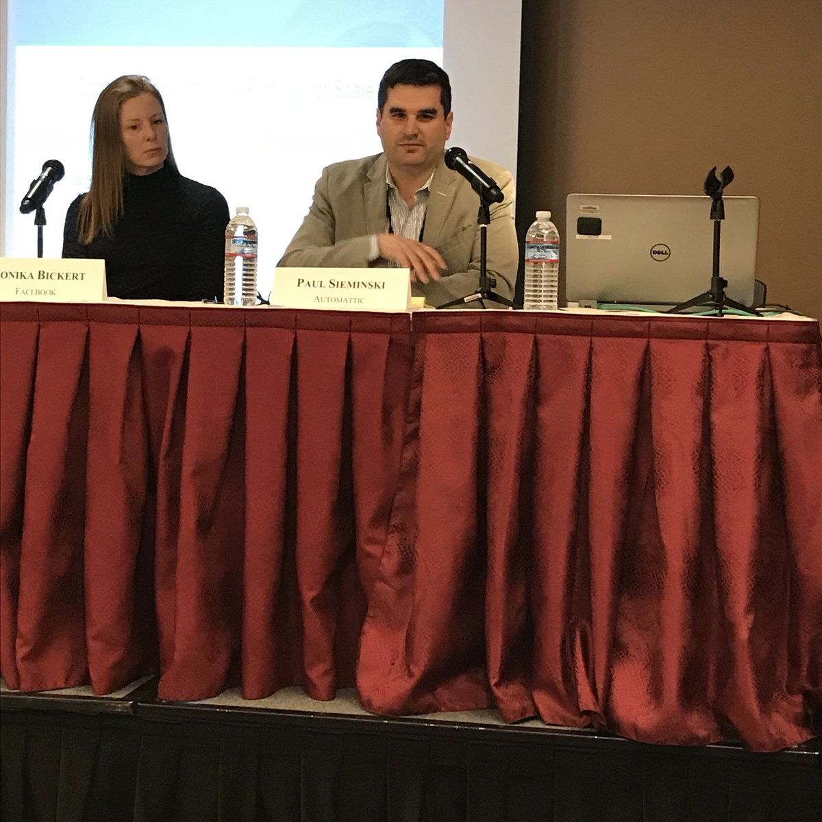Starting the company panel discussion <a href="/pesieminski/">Paul Sieminski</a> from <a href="/automattic/">Automattic</a> #HTLI