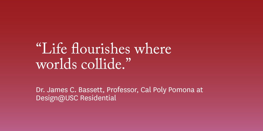 USCIYAOnline's tweet photo. Yesterday at the Design@USC residency students we're joined by Dr. James C. Bassett of @calpolypomona's @lyle_center. #DesignatUSC https://t.co/auF6N4JR1Y