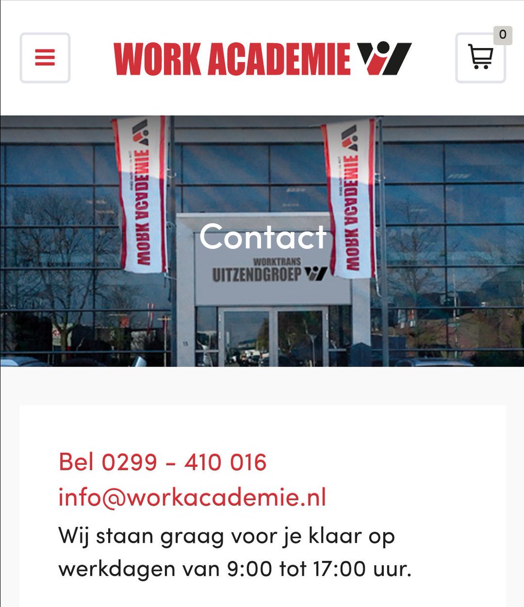Workacademie's tweet photo. Vandaag weer n grote stap gezet naar de livegang van onze nieuwe website! Samen met @webrandcreative werken we aan een mooie webshop voor het aanbod #Code95 cursussen. Goed weekend! https://t.co/JsYsQAajGS