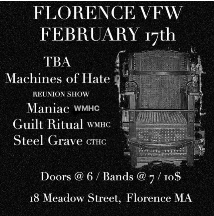 ManiacWMHC's tweet photo. 2 shows coming up in the middle of the month. Maybe we’ll play one of them songs off our new record 🤢🤮 https://t.co/RuKOpw37ax