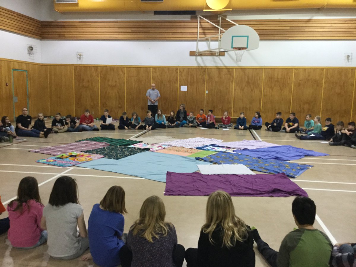 ngpswcs's tweet photo. Our grade 5 students @ngpswcs participated in the blanket exercise today to increase their knowledge about indigenous culture within Canada @ngpschools https://t.co/g8gdmPLZWM
