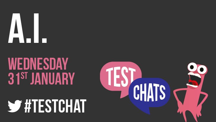 ministryoftest's tweet image. Did you enjoy the #TestChat on AI Testing? Or maybe you missed it? Well now you can read the whole transcript! Lots of food for thought! buff.ly/2nybQDe #softwaretesting #testing #AI