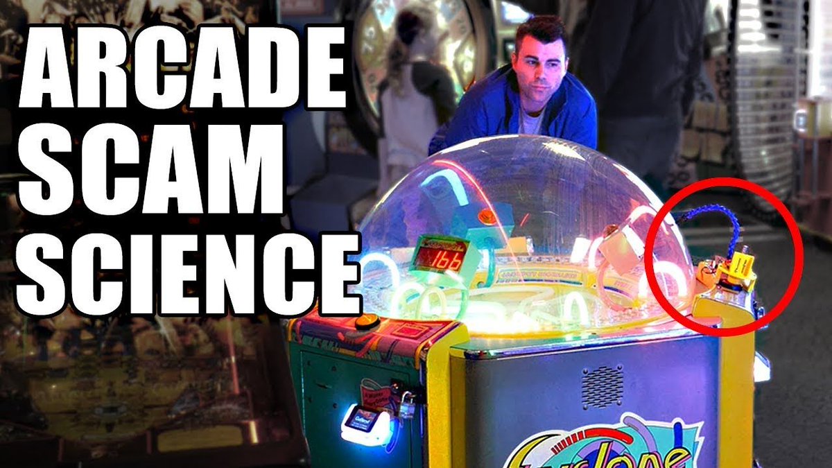GetOurAttention's tweet photo. This week's #FridayFind is another great #PracticalScience #video by @MarkRober: https://t.co/MMPfjytadZ. Be sure to watch to the end to learn a valuable lesson about #arcade and #gaming machines.
#GotOurAttentionToday #TheGoatShow
#YouTube #ArcadeScience #ArcadeScam
#scam https://t.co/CqLeuoXhyI