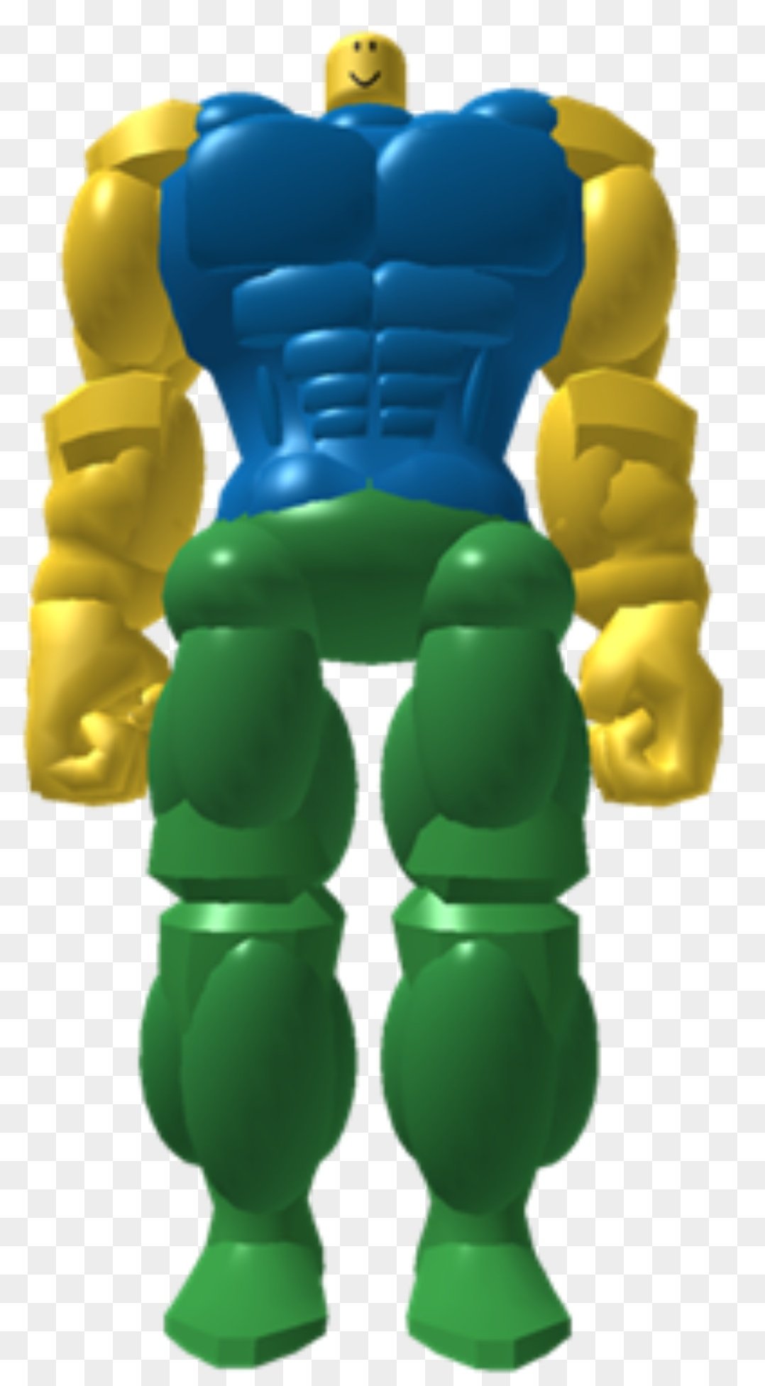 Muscular roblox character