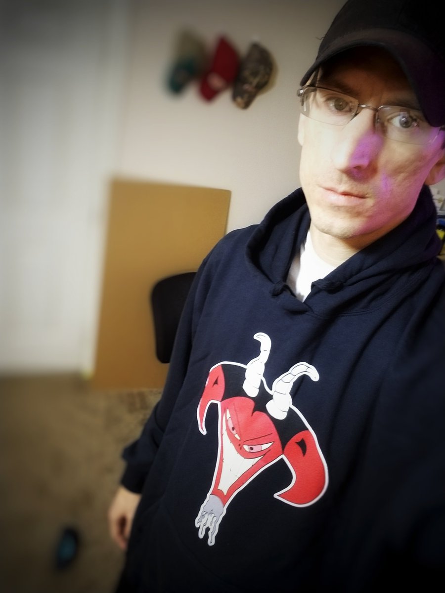 Get the smiling demon hoodie or t shirt on #Amazon here amzn.to/2FEOZh1 If you can't buy it please give me a RT! Thanks for all your support!