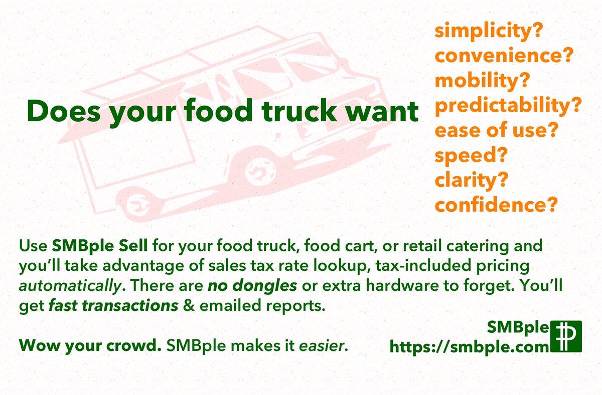 SMBple's tweet photo. Looking for #feedback. If you got this postcard, would your #foodtruck check it out? #foodcart #mobilefood #smallbiz #smallbusiness #smbple https://t.co/MBUambkatq