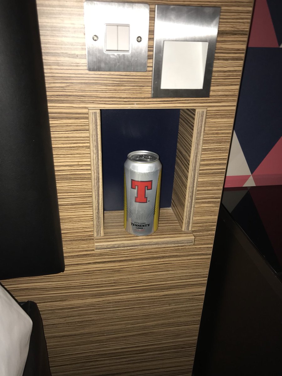 RichardDignam's tweet photo. @TennentsLager  got the travel essentials sorted https://t.co/9LEXRQT5po
