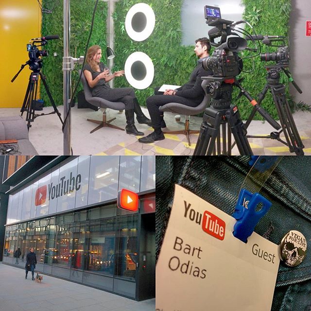 typeopositiveme's tweet photo. Filming Michael Valmont Podcast today at the @YouTubeSpaceLondon 🎬🎥 Posh! ;) #youtubespace #youtubespacelondon #behindthescenes #videoproduction  #podcastproduction #typeopositiveme #London https://t.co/1vWv1DtKAJ https://t.co/jLYj4SpzKB