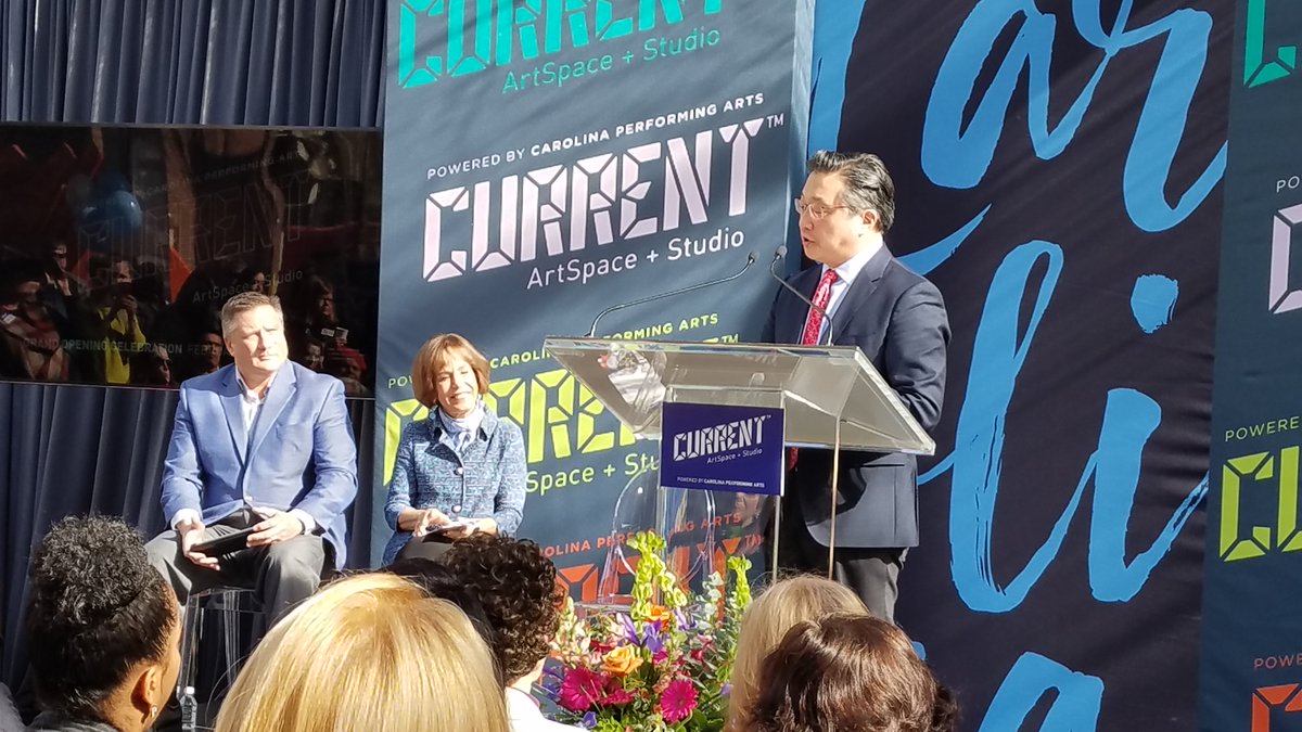 visitchapelhill's tweet photo. A new space for performances, installations and events is opening in @carolina_square today. Check out CURRENT ArtSpace + Studio, the newest artistic venture from @UNCPerformArts: https://t.co/uN4z6UFZwf #IamCURRENT https://t.co/2K6pYPYQIM